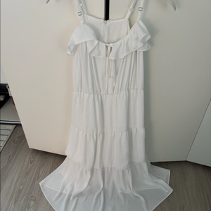 유메르 화이트 롱 원피스