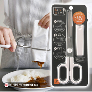 약셀 레토르트 소스 짜개 짜기 가위