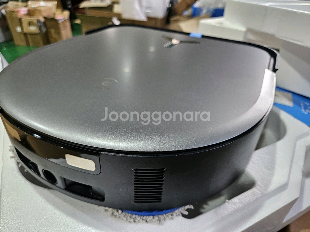 에코백스 디봇 X5 pro OMNI 프로옴니 다크그레이 로봇청소기--4