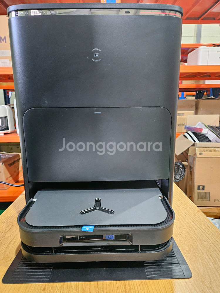 에코백스 디봇 X5 pro OMNI 프로옴니 다크그레이 로봇청소기--2