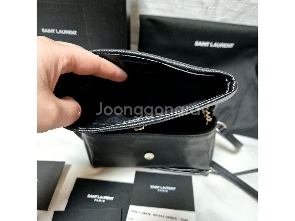 생로랑 모노그램 웨스트 미니 크로스백--7