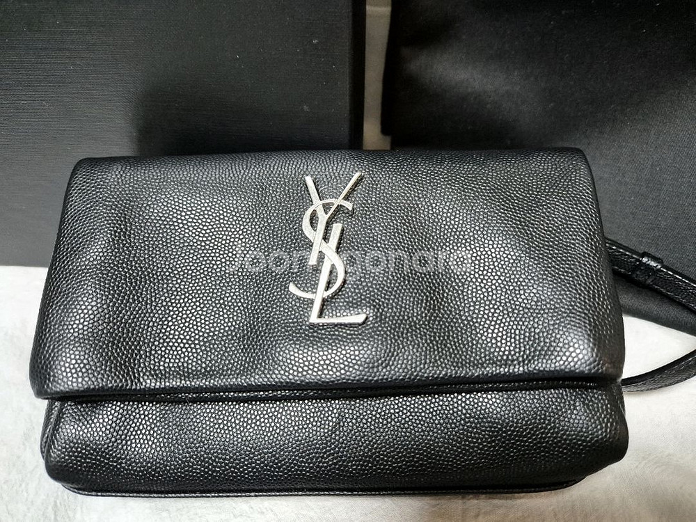 생로랑 모노그램 웨스트 미니 크로스백--2