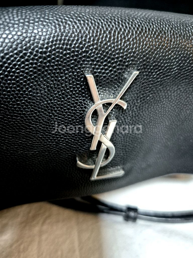 생로랑 모노그램 웨스트 미니 크로스백--4