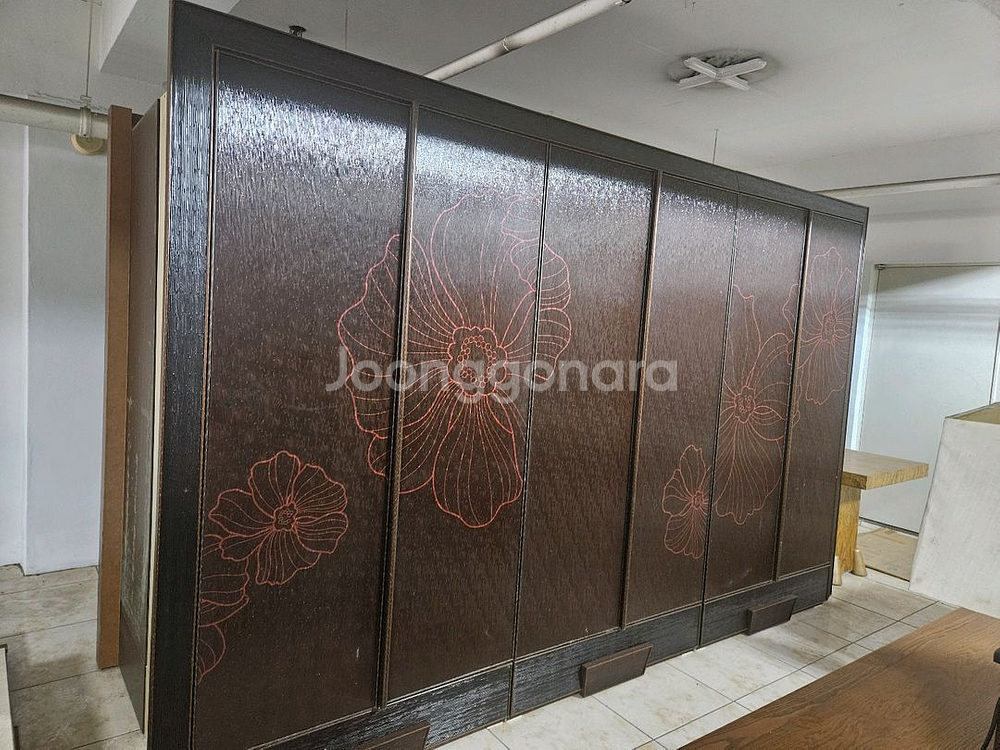 디자인 붙박이 장농12자--0