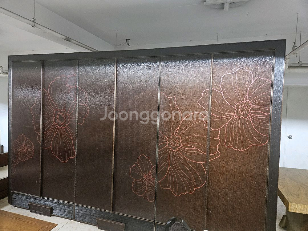 디자인 붙박이 장농12자--3