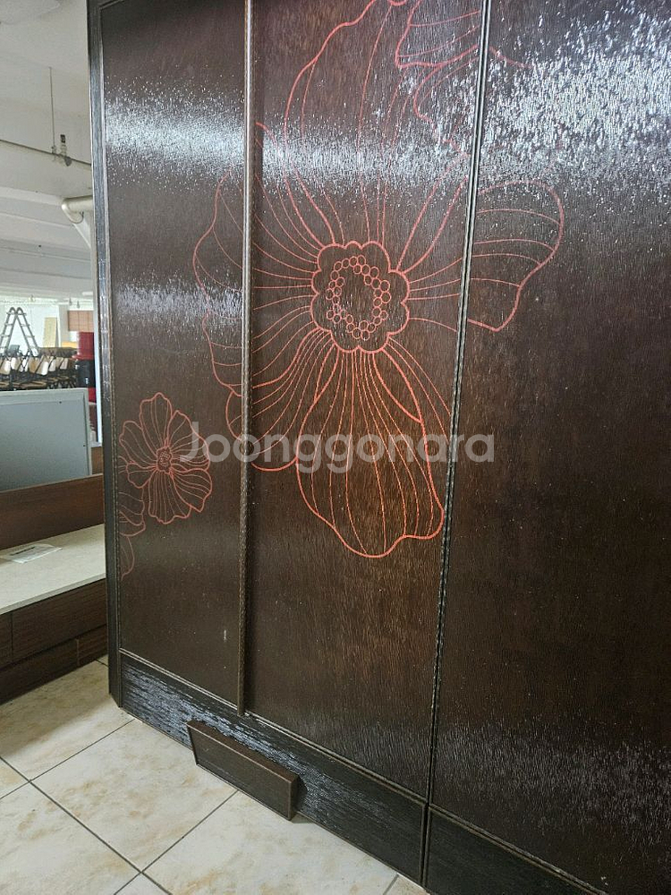 디자인 붙박이 장농12자--1