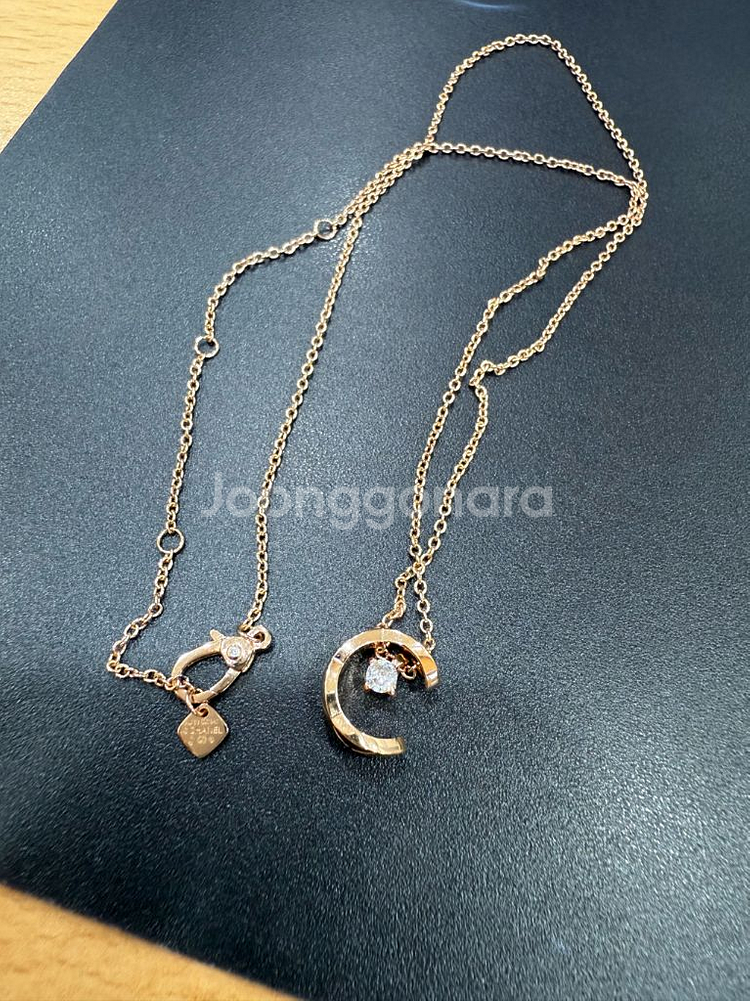 샤넬 코코크러쉬 목걸이 로즈골드 (제작상품)--0