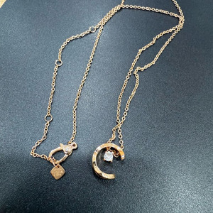 샤넬 코코크러쉬 목걸이 로즈골드 (제작상품)