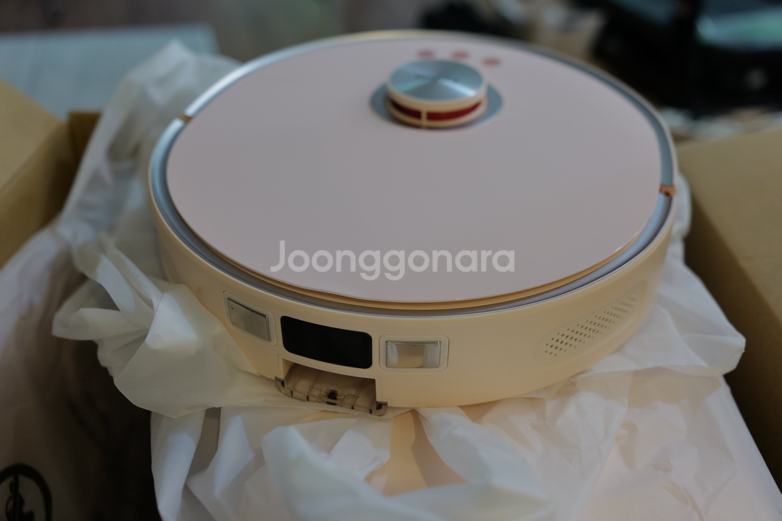 연핑크 Lydsto 라이드스토 w2 에디션 올인원 로봇청소기 (1회 사용, 박풀)--3