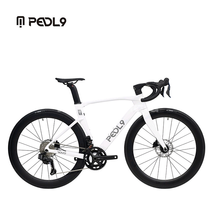 페달9 로보1 eds 풀카본로드사이클 무선변속 풀카본휠셋--0
