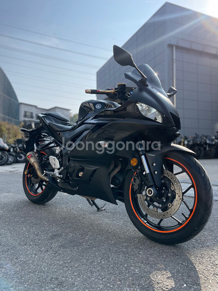 야마하 YZF-R3 20년식 2만키로 저렴하게 판매합니다--0
