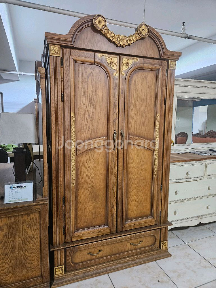 목연가구 오크원목 입본장--0