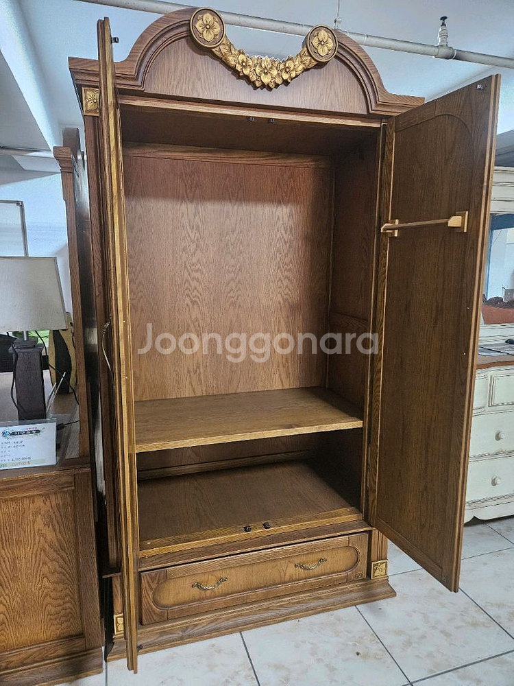 목연가구 오크원목 입본장--2