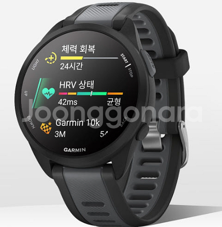 가민포러너 165 (뮤직x) 미개봉 새상품--0