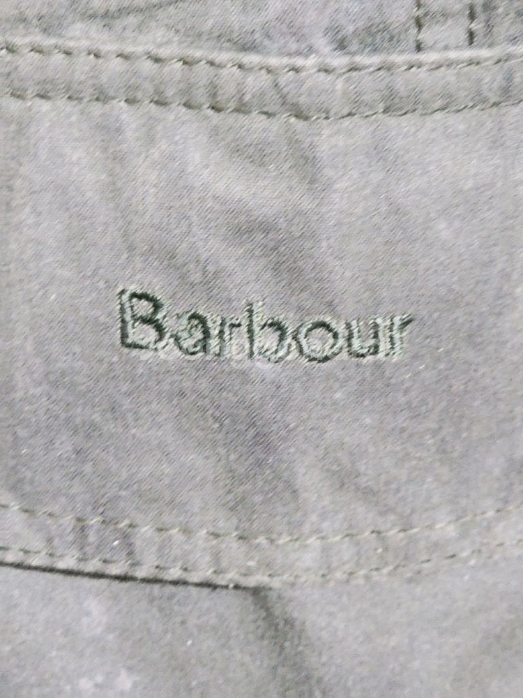 (M) 바버 비드넬 왁스자켓 세이지 왁싱점퍼 영국판--5