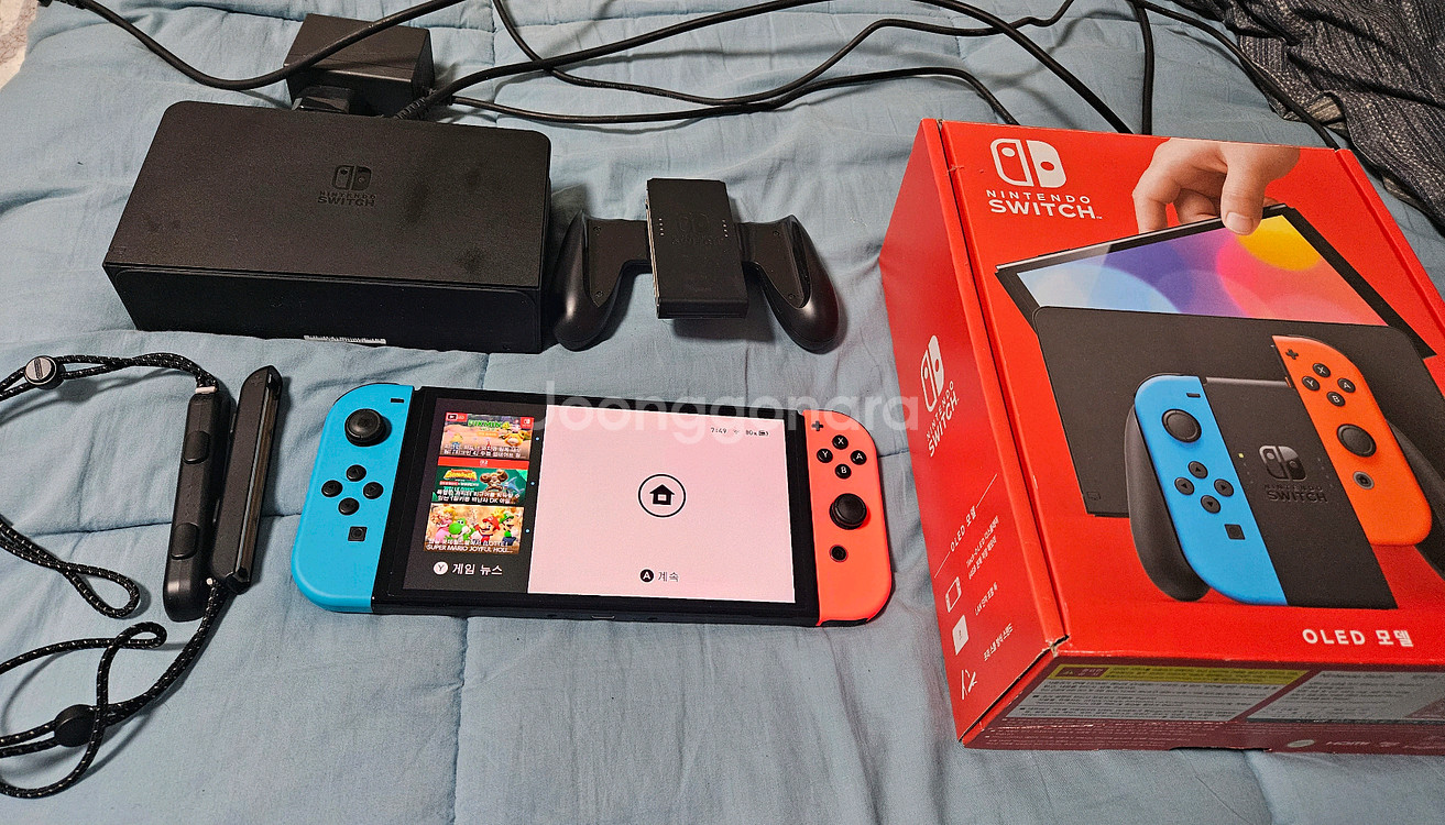 닌텐도 스위치 OLED 풀박스--0