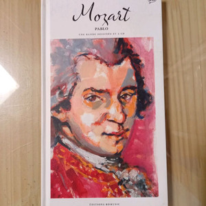 (택포)모차르트 Pablo 삽화+2CD 세트/ 모차르트 명곡모음집/ 태교음악