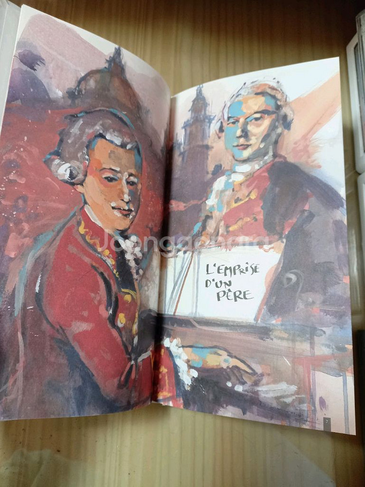 (택포)모차르트 Pablo 삽화+2CD 세트/ 모차르트 명곡모음집/ 태교음악--4