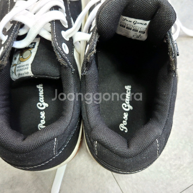 스포츠 멈멈 캔버스 블랙 245--5