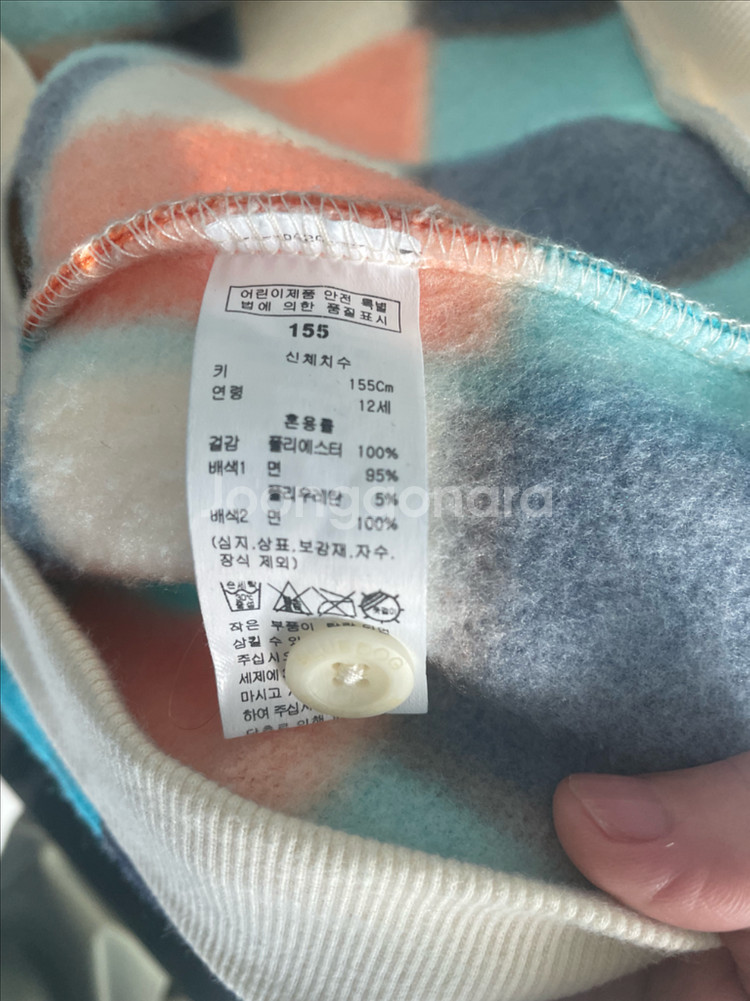 체크 패턴 폴로셔츠--2