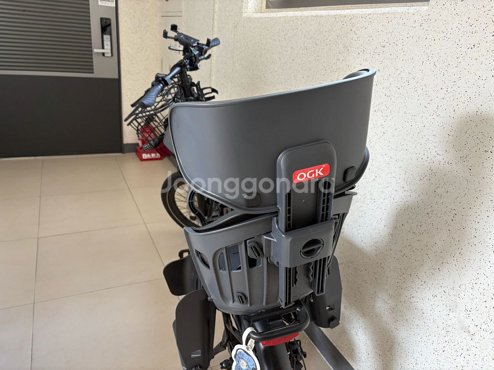 퀄리 전기자전거 + 유아안장--0