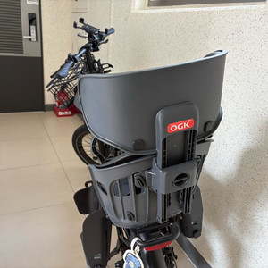 퀄리 전기자전거 + 유아안장