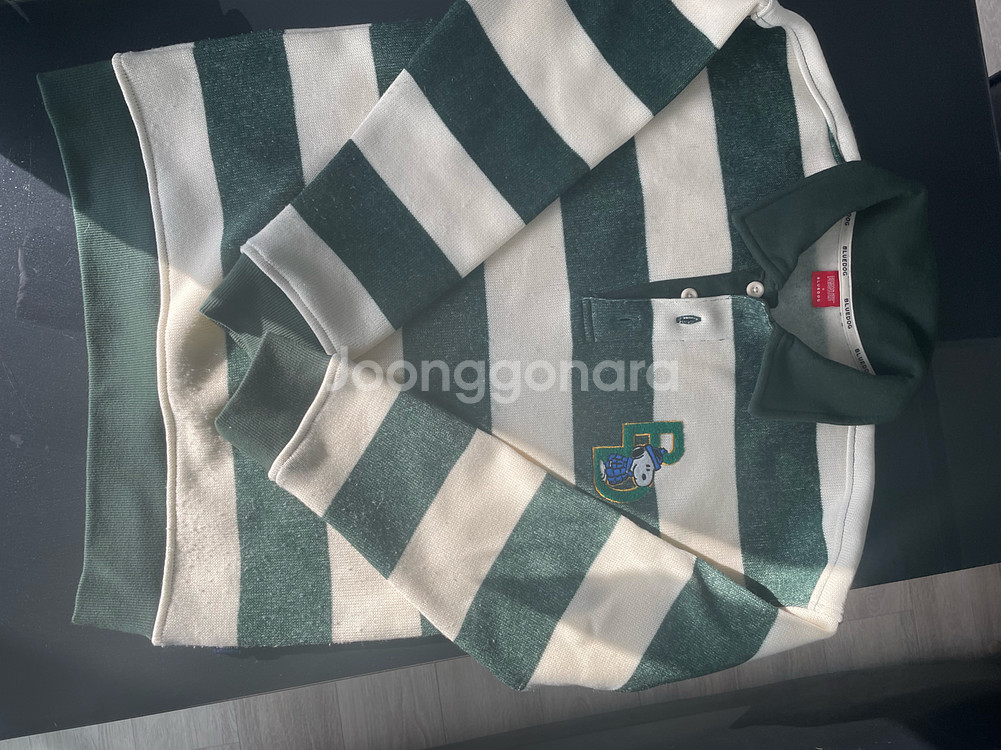 체크 패턴 폴로셔츠--9