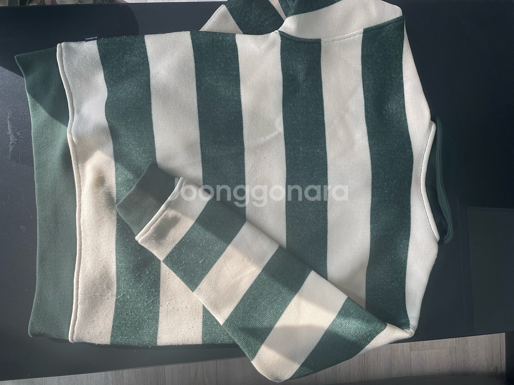 체크 패턴 폴로셔츠--11