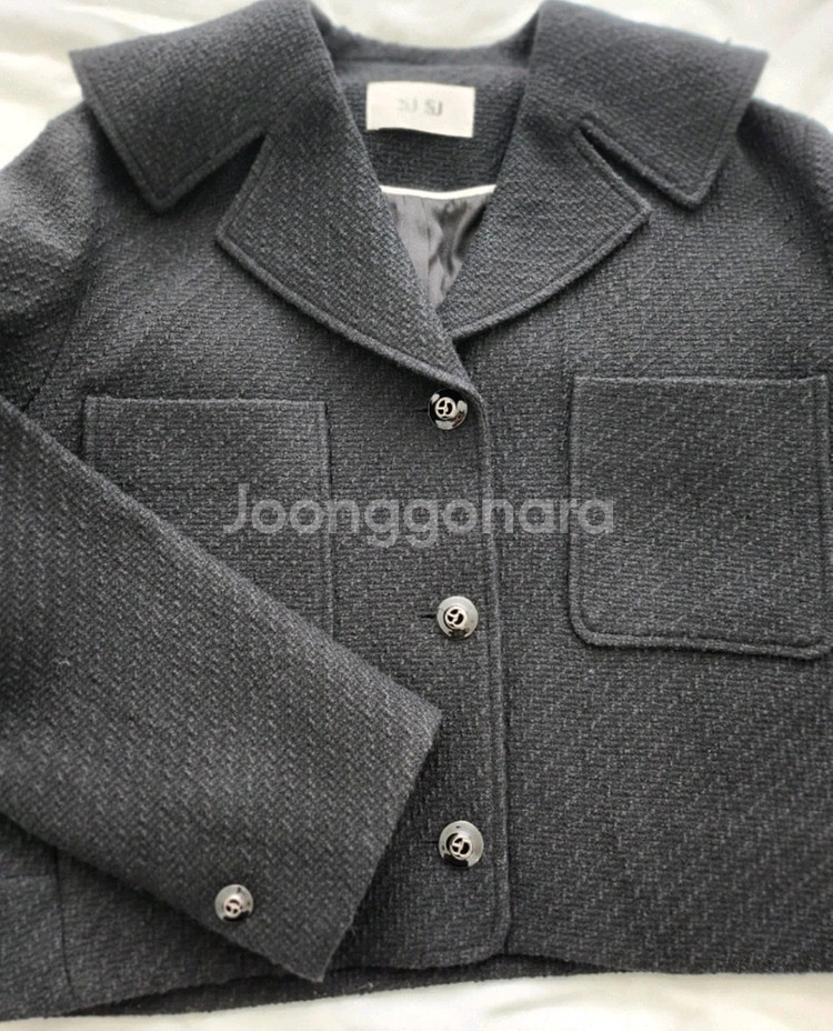 SJ 세일러 트위드자켓--3