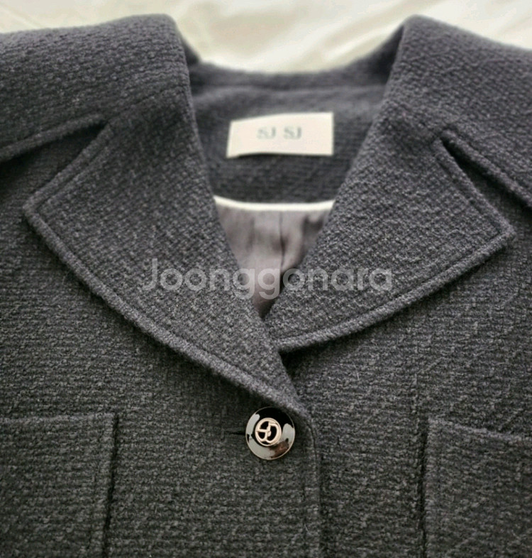 SJ 세일러 트위드자켓--2