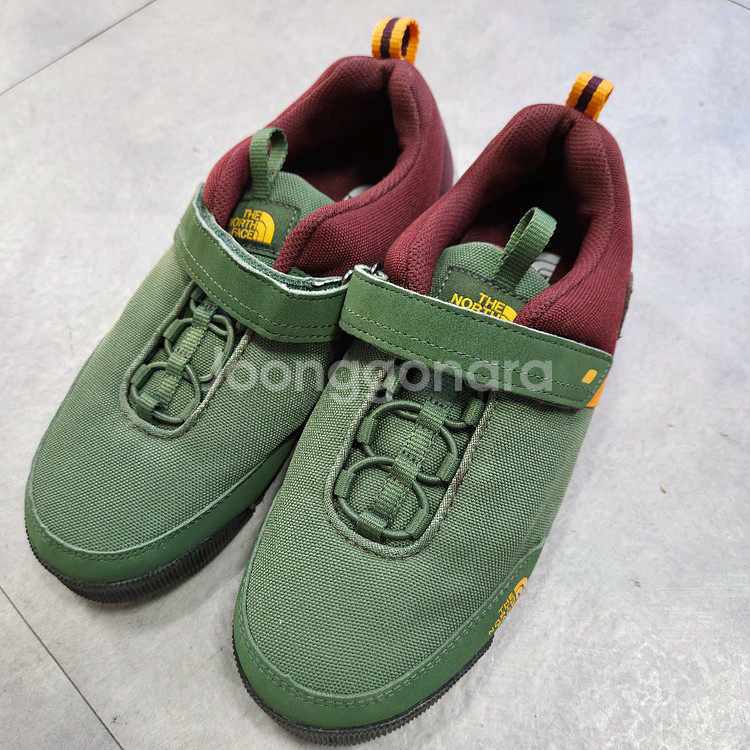 노스페이스 아동 벨크로 운동화 220--0