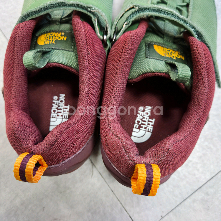 노스페이스 아동 벨크로 운동화 220--5