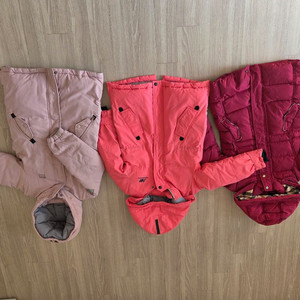 여아130 패딩 닥스 뉴발 쁘띠뮤 일괄