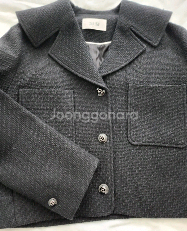 SJ 세일러 트위드자켓--7