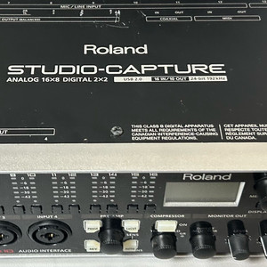 롤랜드 스튜디오 캐처 오디오 인터페이스, Roland Studio-Capture UA-1610 판매