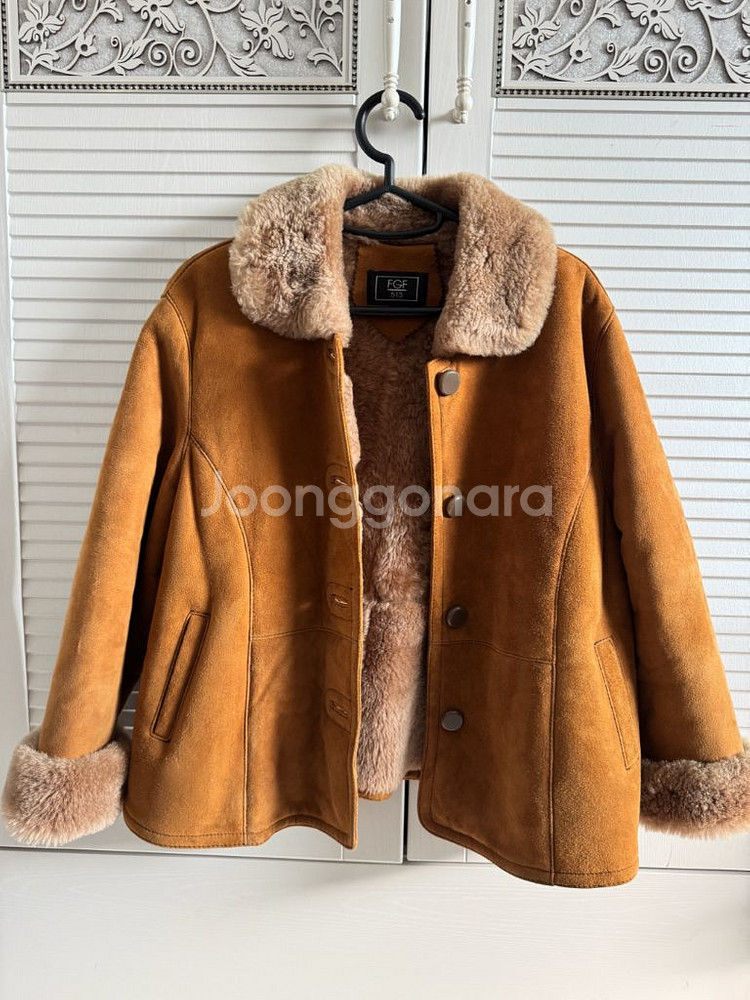 키즈 양가죽 무스탕 자켓 150--0