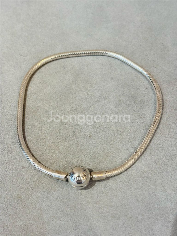 판도라 모멘츠 스네이크 925실버 은팔찌 2--3