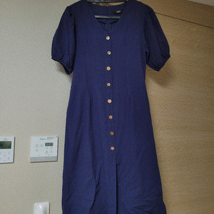 VISIT 네이비 롱원피스