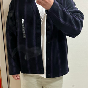 니트 가디건 유니클로 니들스 엑라