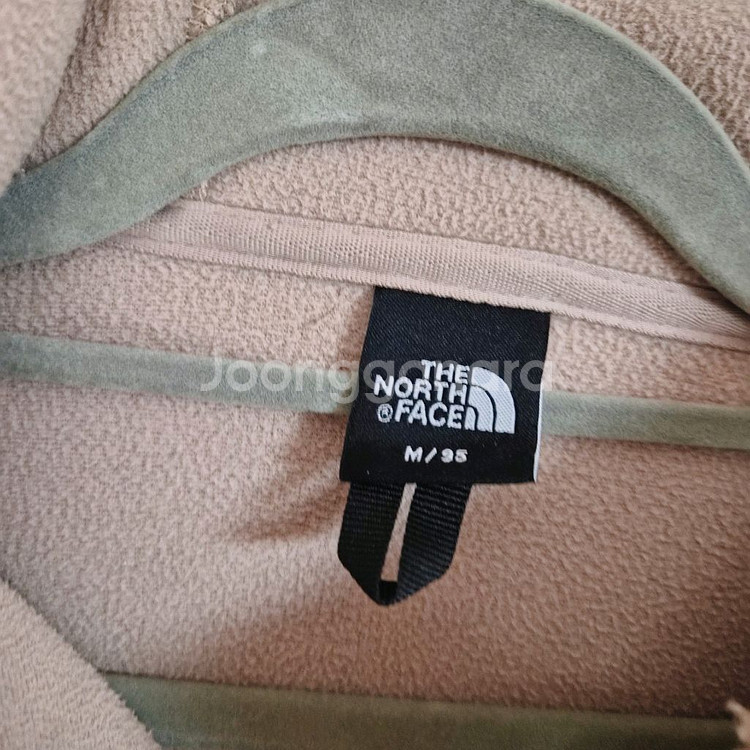 노스페이스 기모 양털 후리스 에코 뽀글이 후드 M 95--3