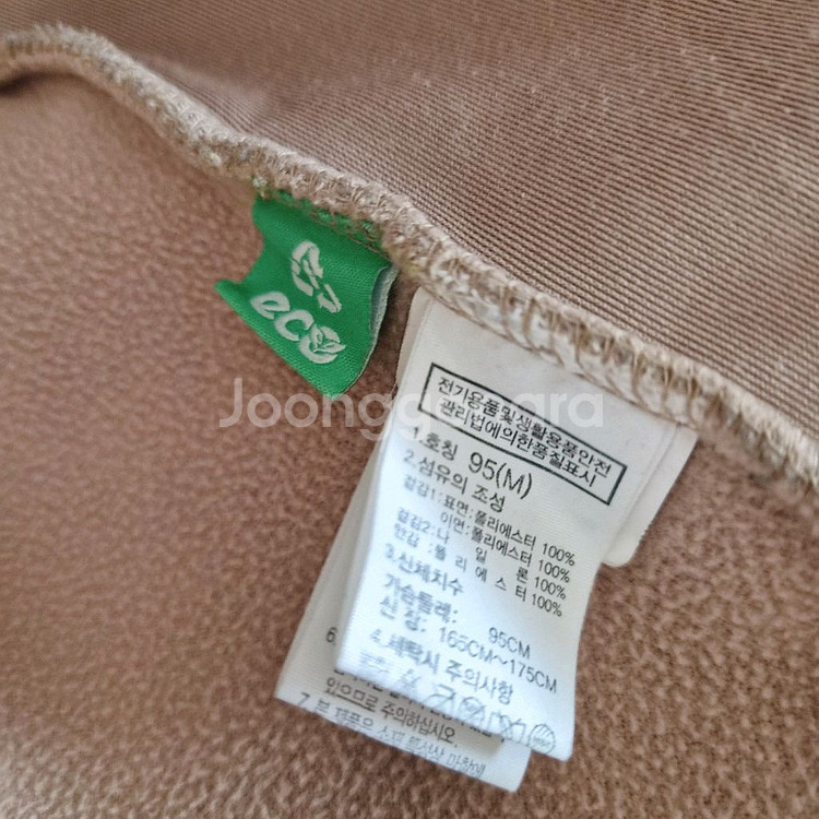 노스페이스 기모 양털 후리스 에코 뽀글이 후드 M 95--7