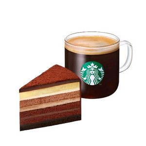 스타벅스 달콤한가나슈세트 스벅 아이스 아메리카노+진한가