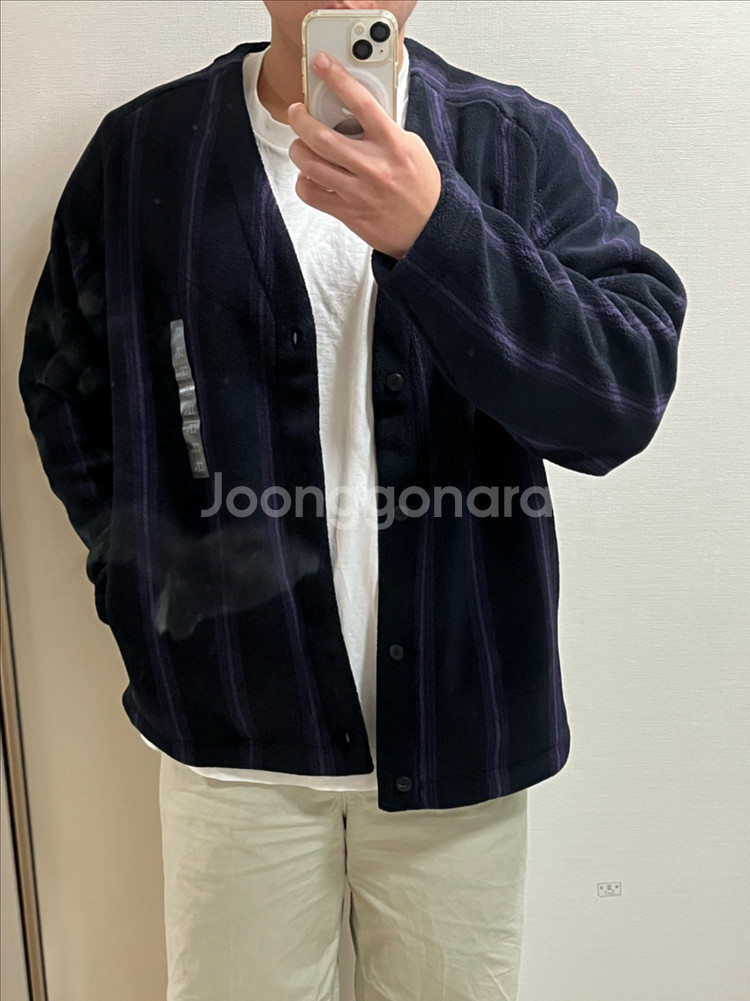 니트 가디건 유니클로 니들스 엑라--3