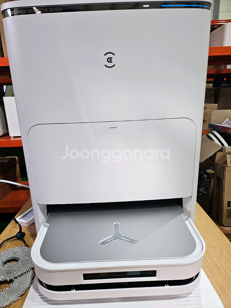 에코백스 X5 pro omni 프로옴니 로봇청소기 화이트--2