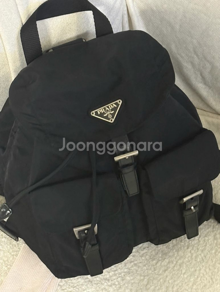 프라다 리나일론 스몰 백팩--2