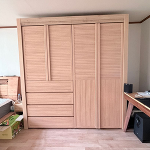 원목 대형 옷장