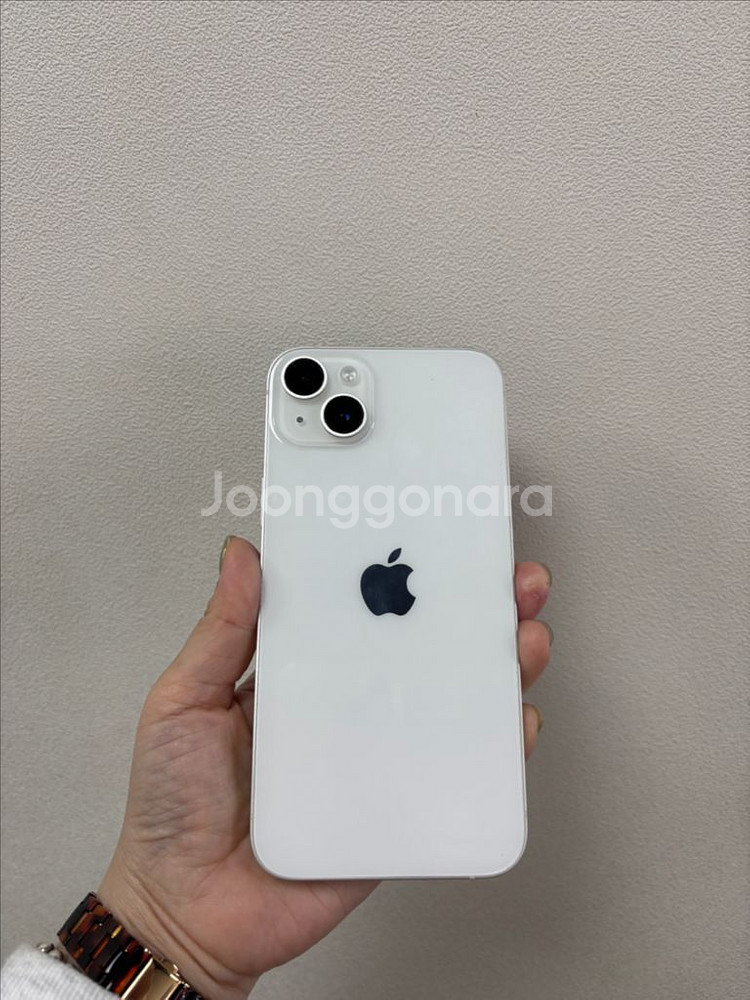 (부산중고폰)아이폰14플러스 화이트 128기가 판매해요--1