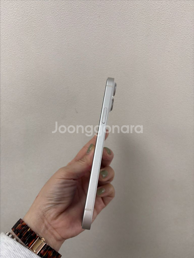 (부산중고폰)아이폰14플러스 화이트 128기가 판매해요--2