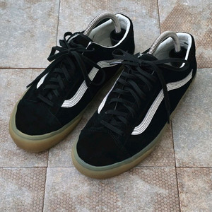 (270)반스 스타일 36 더블 라이트 블랙 마스 스니커즈 운동화