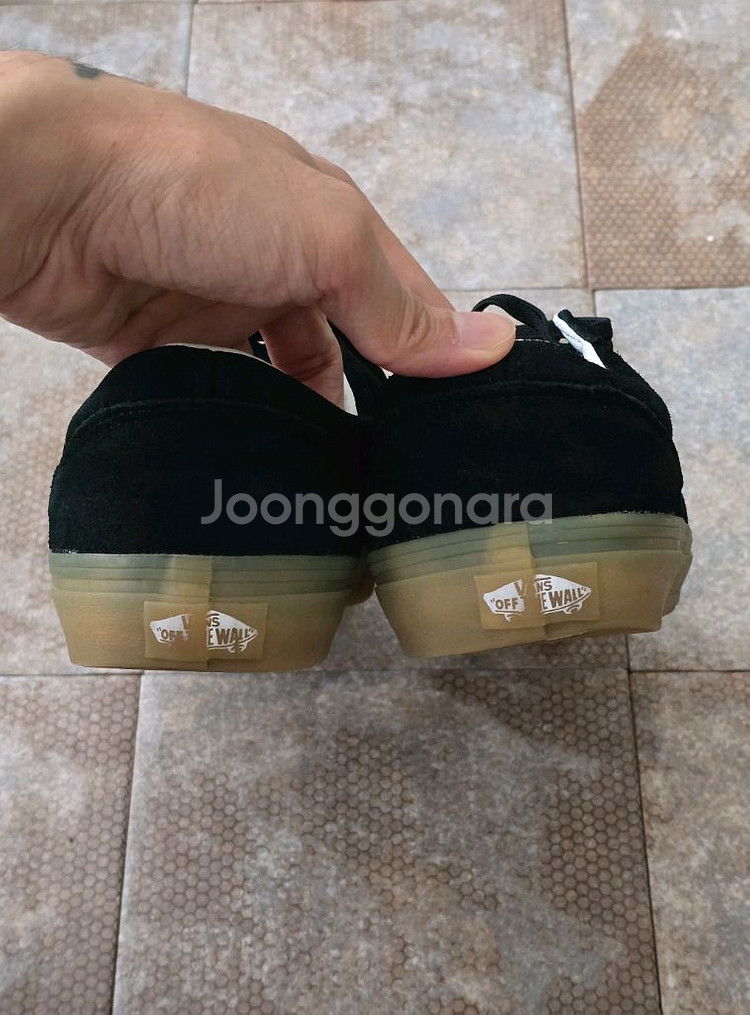 (270)반스 스타일 36 더블 라이트 블랙 마스 스니커즈 운동화--6